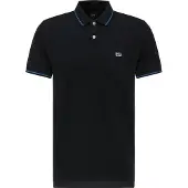 Lee T-shirt 'PIQUE POLO' royalblå / svart / vit
