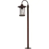 LINDBY Utomhusbelysning , Zayn, dimbara, Brun / rost, Terrass, Aluminium, Antik