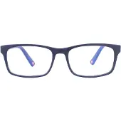 Montana Rektangulära Unisex Mattblå glasögon