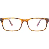 Montana Rektangulär Matt Turtle Brown Unisex Dam Glasögonbågar