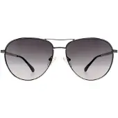 GUESS Gradient Smoke Lens Silver Solglasögon
