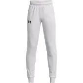 Under Armour Pojkar ArmourFleece Jogger, (014) Halo Grå / / Svart, Ungdom Medium
