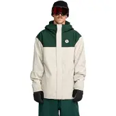 Volcom - Skidjackor - Buckthreeeighty Jacket Stone för UnisexUll - Storlek M - Beige