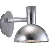 Nordlux Vägglampa utomhus ARKI, dimbar, Aluminium / grå / zink, Metall, Modern, Utomhusvägglampa