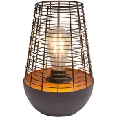 Näve LED-dekorbelysning Chimney, batteridriven 5283522, Brun / rost, Metall