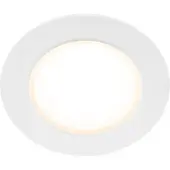 Llitt Doris 230V Dimbar downlight spotlight 3000K 400lm IP65 Vit