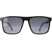 Carrera Rectangle Mens Black and White Dark Grey Gradient 8064/S