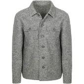 Suitable uitable Overhirt Boiled Wool Blend Grå torlek