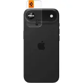 Spigen Optik Pro Glas.tR "EZ FIT" kameraskydd 2-pack för iPhone Air - Svart