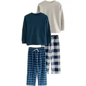 Next Pyjamas blå / mörkblå / ljusgrå