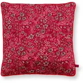 Pip studio Cushion QuiltDais Red 50x50
