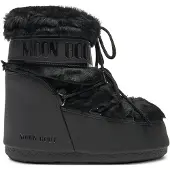 Moon Boot för kvinnor. 80D1409390 Icon Låg Fuskstövel svart (36/38), Karta, Ingen, Casual, Snö