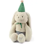 Liewood Bertrand Rabbit Celebration Gosedjur 23 cm Teddy Mist/Blue Liewood