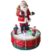 Konstsmide Mekanisk Jultomte LED 3xAA