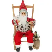 Usorteret Juldekoration Krist+ dekorativ jultomte 35 cm