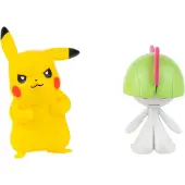 Pokémon Figurer - Battle Figure - Ralts/Pikachu - - One Size - Leksaksfigur