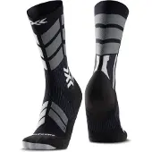 X-socks - Längdskidkläder - X-Country Perform Crew Black/Light Grey för Unisex - Storlek 45-47 - Svart