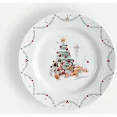 Fyrklövern Disney Jul assiett 21 cm