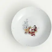 Fyrklövern Disney Vinter djup tallrik 22 cm