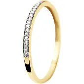Diadema - Ring - Prestige Jewelery - Diamanter - Gult guld