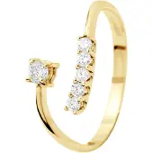 Diadema - Ring - Prestige Jewelery - Diamanter - Gult guld