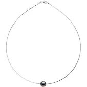 Diadema - Halsband - Omega - Silver och Tahitipärla
