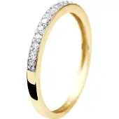 Diadema - Ring - Prestige Jewelery - Diamanter - Gult guld