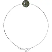 Diadema - Armband - Love Bond - Silver - Tahitipärla