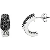 Diadema - Örhängen - Svartvitt - Love Jewelry Collection