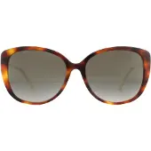 Jimmy Choo Solglasögon ALY/F/S 086 HA Havana Brown Brown Gradient