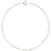 Diadema - Halsband - Äkta sötvattenspärlor - Silver