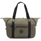 Kipling Weekend bag 'Art' oliv / svart