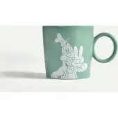Fyrklövern Mickey & Friends Långben mugg 32 cl, "Feeling Goofy!"