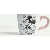 Fyrklövern Minnie Mouse Love mugg 30 cl, Rosa