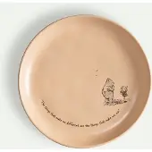 Fyrklövern Nalle Puh assiett Me 20 cm, Aprikos