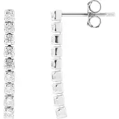Diadema - Örhängen - Diamantflodmönster Love Jewelry Collection