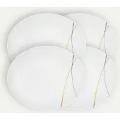 Fyrklövern Sensation assiett 24 cm 4-pack