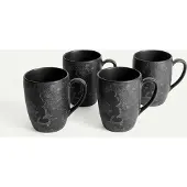 Fyrklövern Mickey Mouse Midnight mugg 30 cl 4-pack