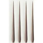 Fyrkövern ester & erik ljus 32 cm 4-pack, Soft Clay 24 matt