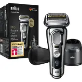 Braun Series 9 Pro 81747620, Folierakapparat, Krom, LED, Batteri, Litium-Ion (Li-Ion), Inbyggt batteri