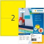 Herma Permanenta etiketter A4 | 199,6 x 143,5mm | 4565 | gul | 200st