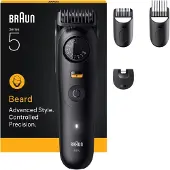 Braun BeardTrimmer 9 BT5520, Tvättbar, Batteri, Svart