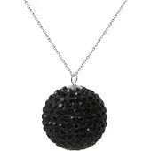 Diadema - Halsband - Vit kristall / naturpärla - Love Jewelry Collection