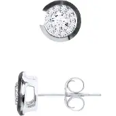 Diadema - Örhängen med diamanter - Vitguld