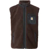 Carhartt WIP - Prentis Vest Liner Palisander Black för Unisex - Storlek M - Brun