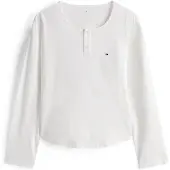 Tommy Hilfiger Uw0uw06154 Pyjamas Med Långa ärmar