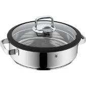 WMF Vitalis Aroma - Ångkokare med lock - 28 cm - 5 L - rund - rostfritt stål