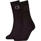 Calvin Klein 701229467 Crew-strumpor 2 Enheter
