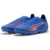 Puma Ultra 6 Pro MG Untamed - Blå/White/Röd - Multi Ground (MG), storlek 43