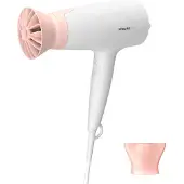 Philips 3000-serien BHD300/10 Hårfön, DC, Rosa, Vit, Upphängningsring, 1,8 m, 1600 W, 220-240 V
